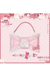 Mademoiselle Pearl Bow Rabbit Bag(Reservation/Full Payment Without Shipping)